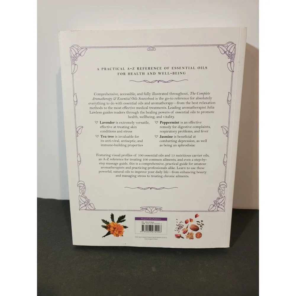 The Complete Essential Oils Sourcebook... by Lawless, Julia Paperback / Softback